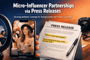 Micro-Influencer Partnerships via Press Releases: Securing Authentic Coverage for Startup Events and Product Launches