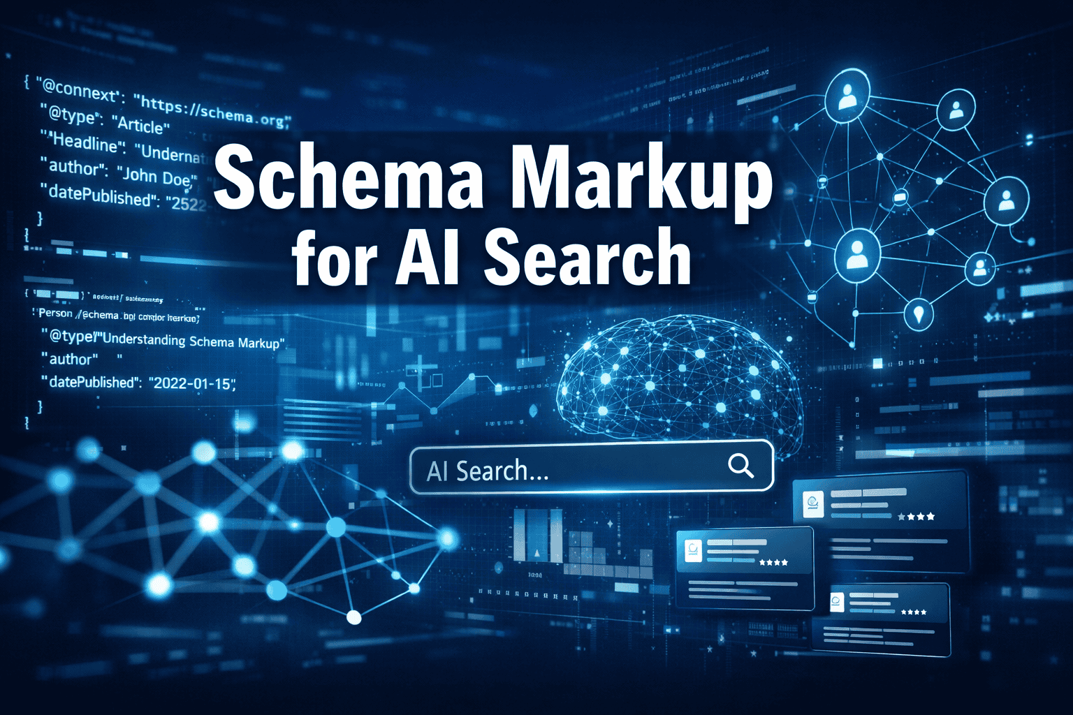 schema markup for AI search
