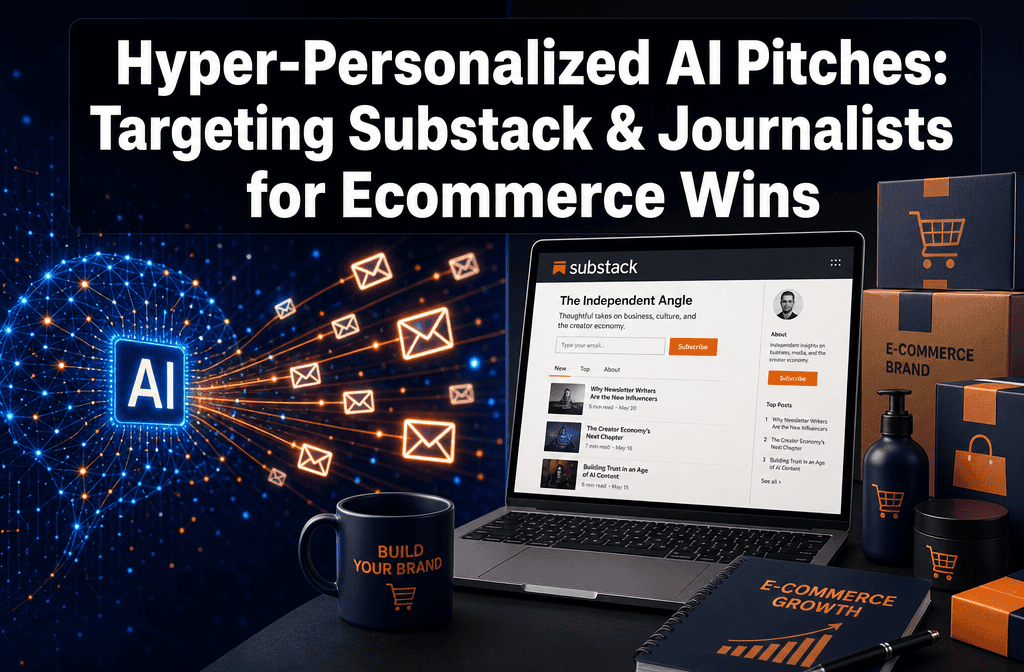 Hyper-Personalized Press Release Pitches Using AI: Targeting Substack Newsletters and Journalists for Ecommerce Wins